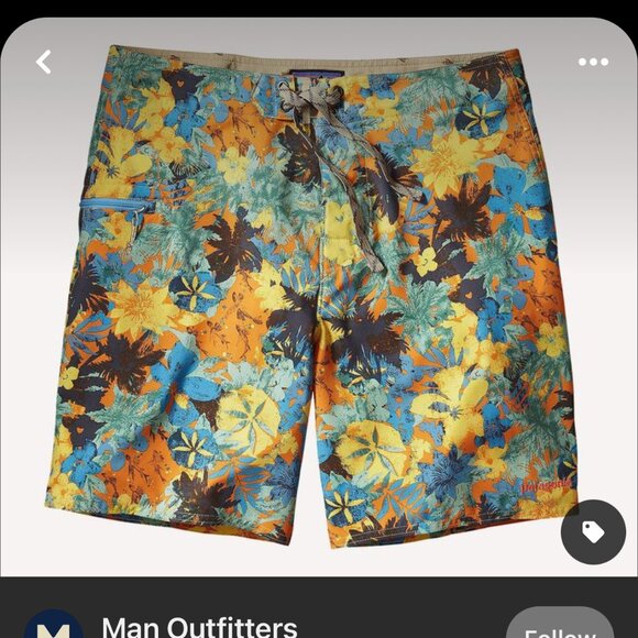 Patagonia Men's Swim 34 - Patagonia size 34 swim trunks - Picture 5 of 7